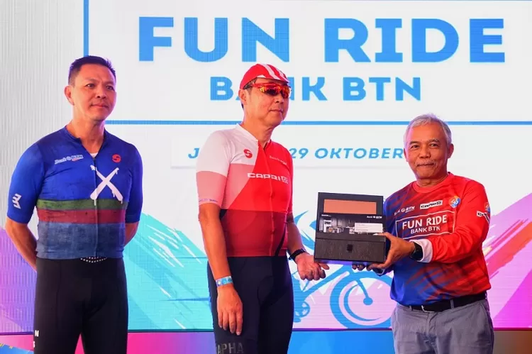 Fun Ride Bank BTN di Jakarta Berlangsung Meriah, Diikuti 130 Peserta