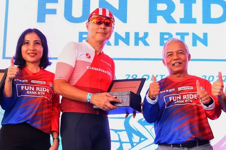 Fun Ride Bank BTN di Jakarta Berlangsung Meriah, Diikuti 130 Peserta