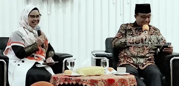 Anies capes Nasdem sebagai nara sumber di acara pelatihan relawan PKS, : sumber youtube detikflash