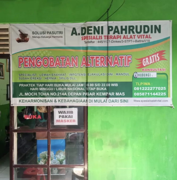 Pengobatan Alat Vital Bandung di Terapi Kang Deni