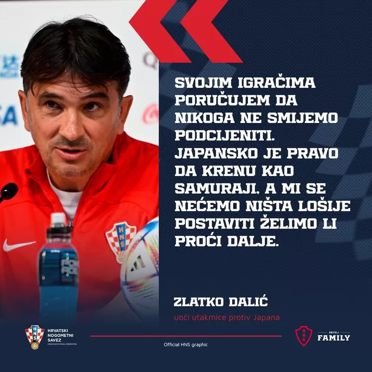 Komentar Zlatko Dalic soal prediksi skor Kroasia vs Jepang pada Piala Dunia 2022