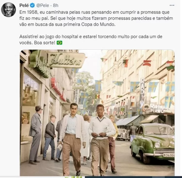 Pele on twitter @pele