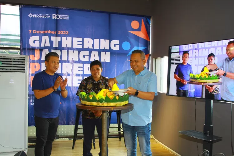 Pembentukan Jaringan Pemred Promedia dalam Gathering Pemred Promedia yang dilaksanakan Rabu, 7 Desember 2022 di Jakarta