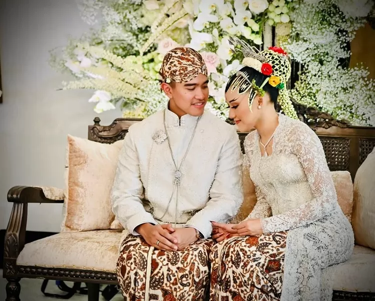 Kaesang Pangarep dan Erina Gudono/Twitter