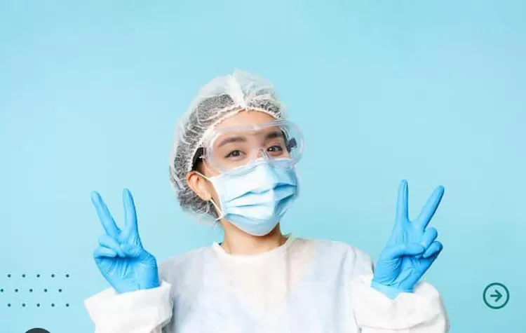 Dokter akan selalu tersenyum meskipun perjuangannya sangat berat.