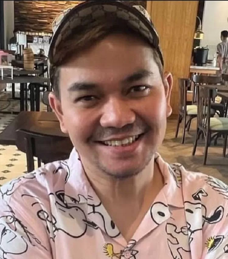 Potret Indra Bekti sebelum mengalami perdarahan otak.