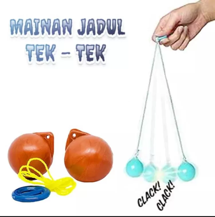 Permainan lato-lato di beberapa wilayah di namakan dengan tek-tek