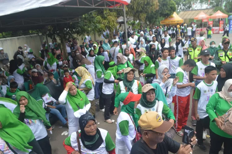 Warga Antusias mengikuti serangkaian Hari Jadi Kecamatan Kemang Ke 28