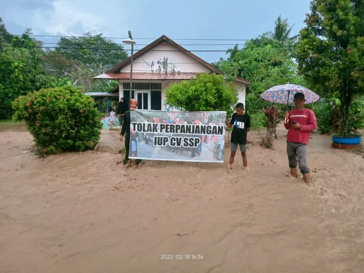 Banjir Lumpur Di Kelurahan Sanga Sanga Dalam, Kukar, Kaltim, kerap hantui warga
