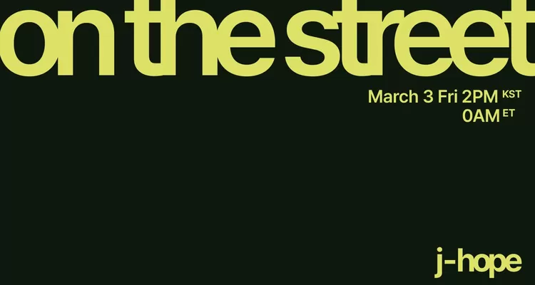 Teaser J-Hope BTS 'On The Street'