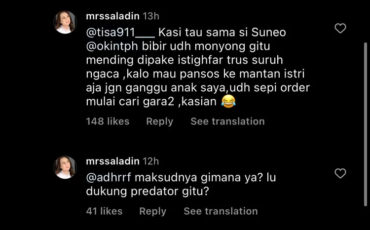 Heboh Ibu Zara Adhisty Minta Okin Istighfar dan Jangan Ganggu Anaknya, Netizen: Nasehatin Anaknya Dulu Bu