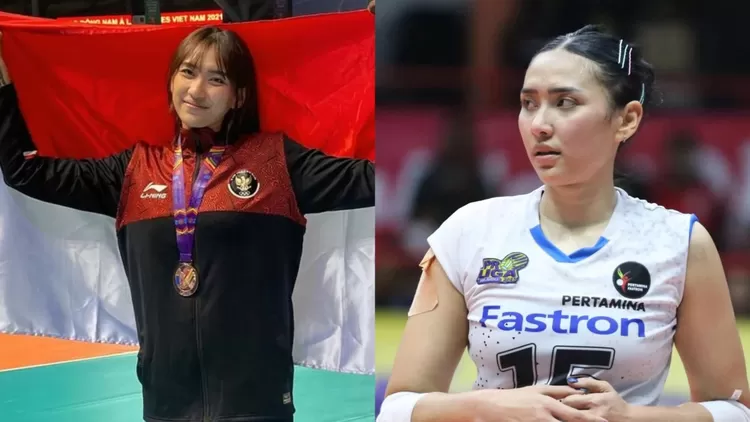 Atlet voli putri Indonesia Yolla Yuliana