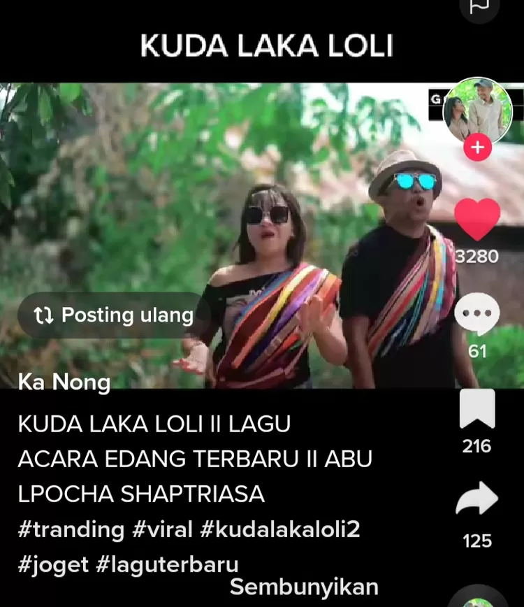 Viral Di Tiktok Lagu Berirama Riang Asal Lembata 'Kuda Laka Loli ...