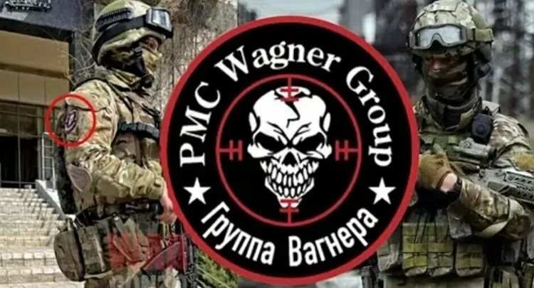 kelompok tentara bayaran Wagner Rusia, merupakan perusahaan militer swasta&nbsp;(PMC), jaringan&nbsp;tentara bayaran&nbsp;, atau&nbsp;tentara swasta&nbsp;de facto&nbsp;dari Presiden Rusia&nbsp;Vladimir Putin.