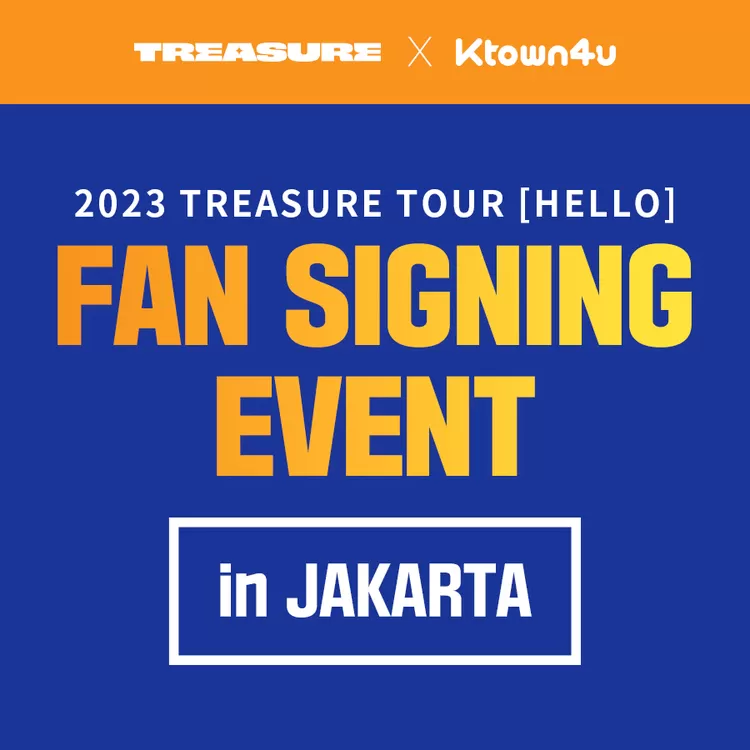 Fansign Event TREASURE Jakarta