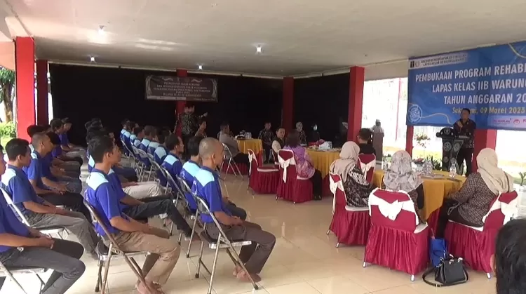 70 Warga Binaan Pemasyarakatan Lapas Kelas IIB Warungkiara Mengikuti ...