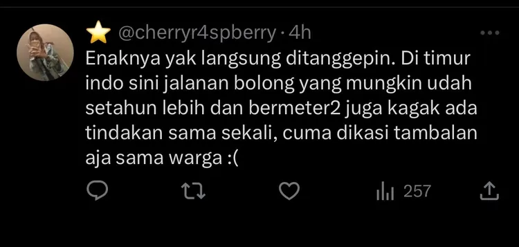 Gibran Wali Kota Solo Tanggapi Laporan Warga di Twitter Terkait Jalan Berlubang, Netizen: Enak Bener...