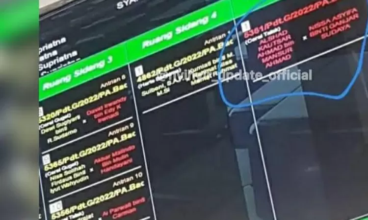 Bukti Alshad Ahmad sudah menikah dengan  Nissa Asyifa kemudian Nissa diceraikan 