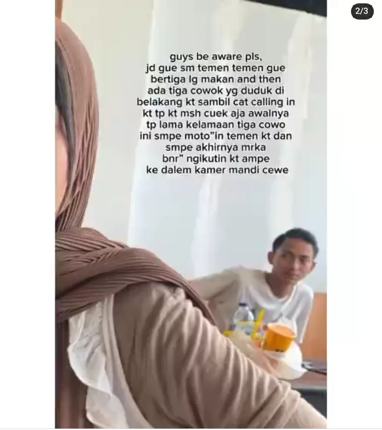 curhatan wanita dan kelompoknya menjadi korban pelaku catcalling mulai dari tempat umum sampai ke toilet wanita