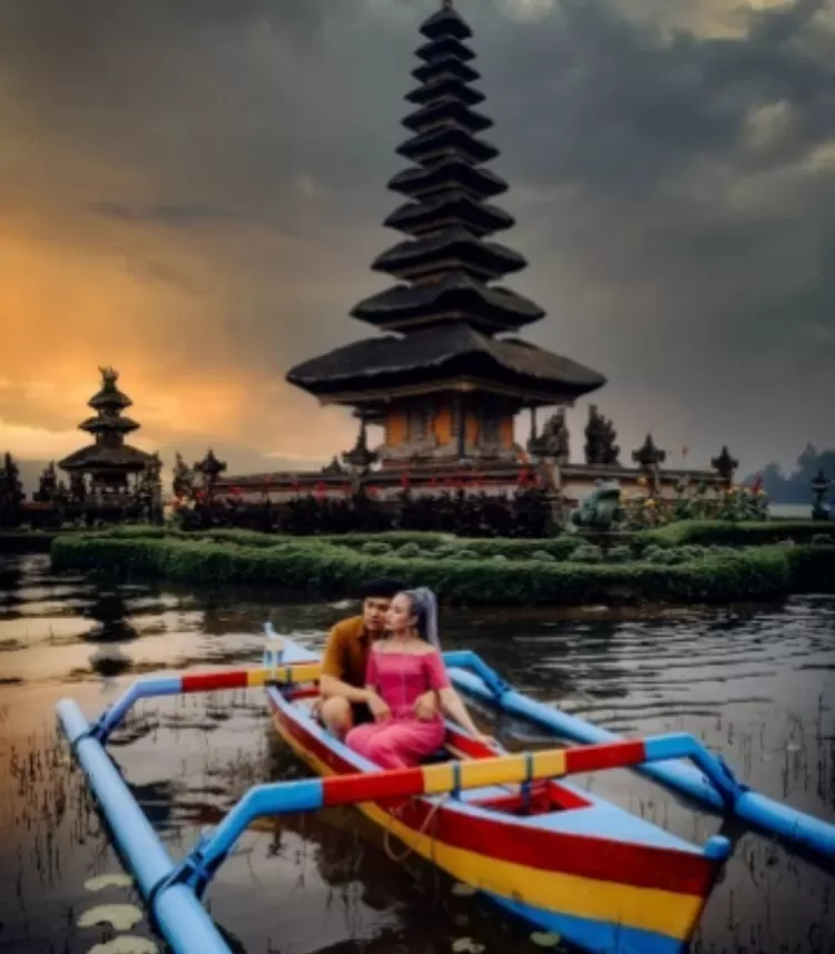 Prewedding di Danau Bedugul Bali