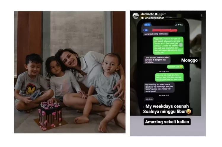 Sikap Santai Dahlia Poland Membeberkan Pesan Mesra Perselingkuhan Fandy Christian