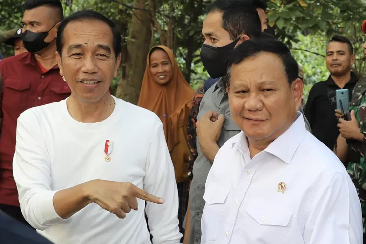 Presiden Jokowi dan Menhan Prabowo