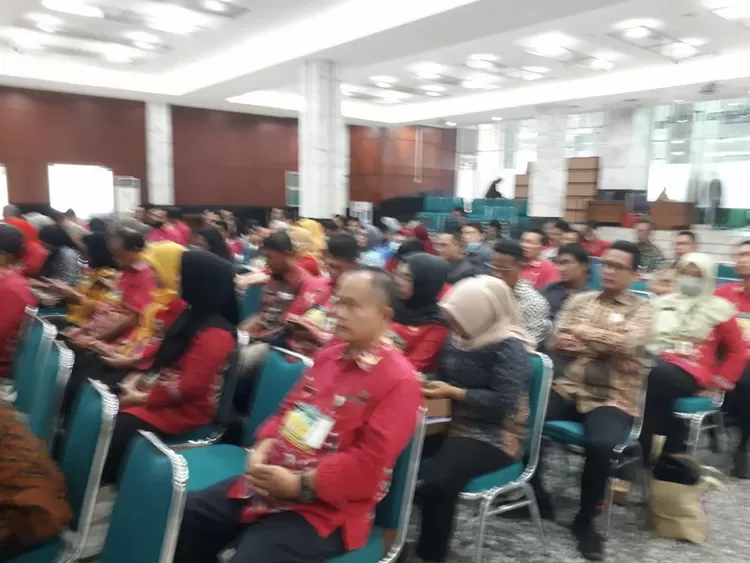 Acara Sosialisasi Tingkat Komponen Dalam Negeri (TKDN) di Gedung Serbaguna Blok C Kantor Walkota Jakarta Timur, Kamis (25/5/2023) sore. Foto: Istimewa