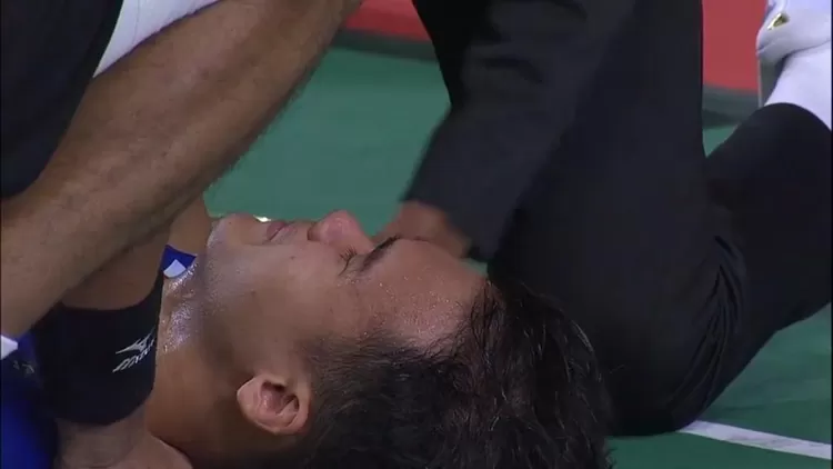 Christian Adinata sempat menangis karena cedera di Malaysia Masters 2023