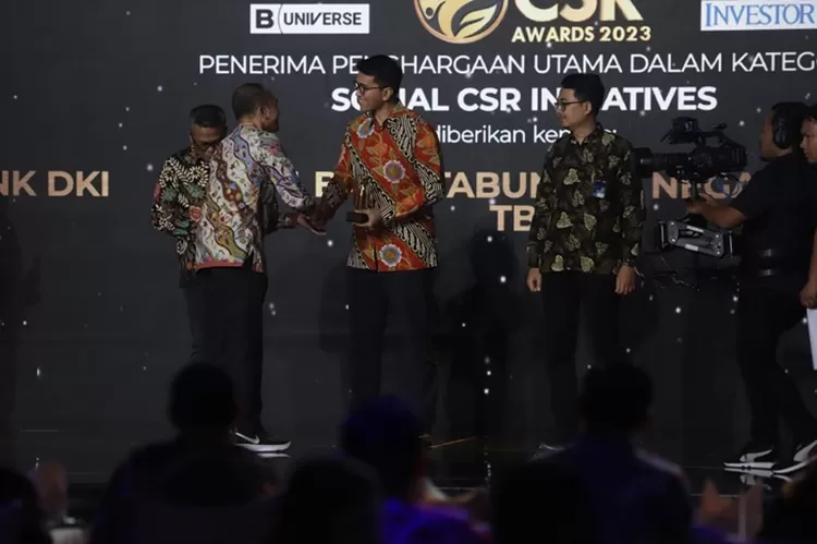 Bank BTN Menerima Penghargaan CSR Award 2023 
