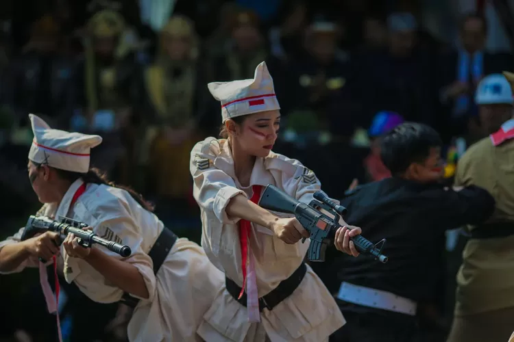 Pertunjukan di acara puncak HJB