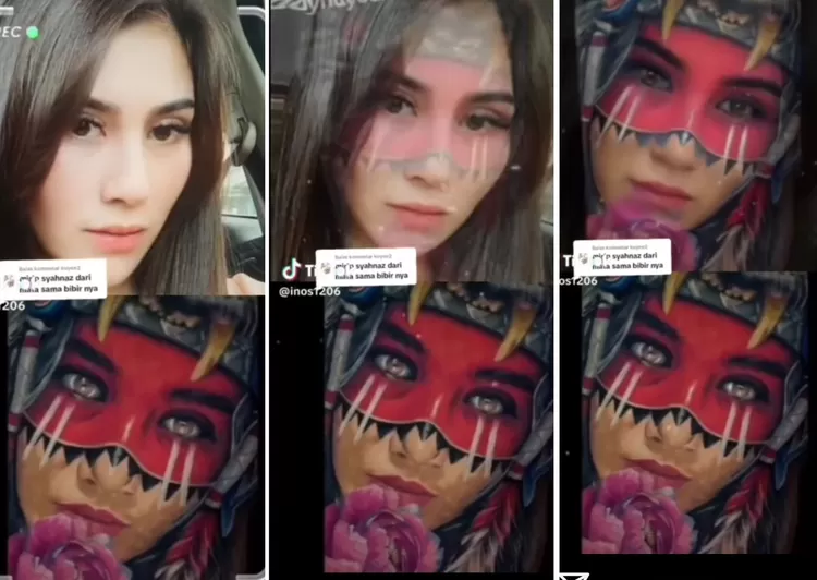 Banyak Dicari Inilah Foto Syahnaz Yang Diduga Jadi Inspirasi Tato Di