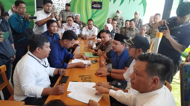 Mie Gacoan Bogor diminta tutup sementara.