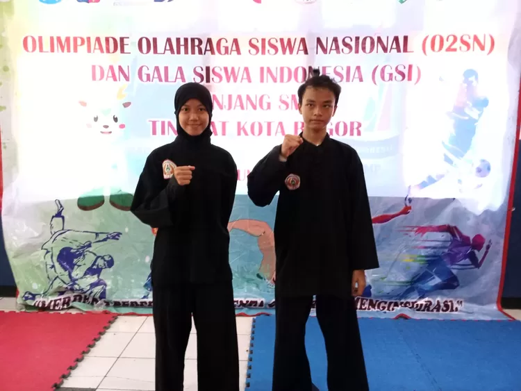 Peserta O2SN Cabang Pencak Silat Kota Bogor