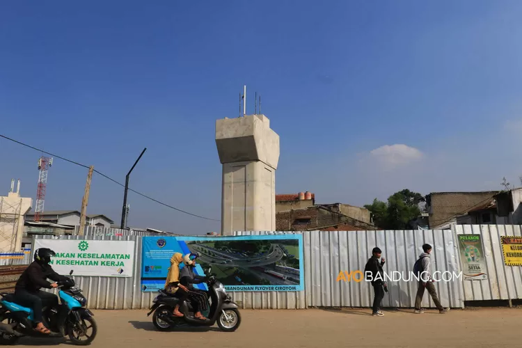 FOTO BANDUNG : Progres Pembangunan Proyek Flyover Ciroyom - Ayo Bandung