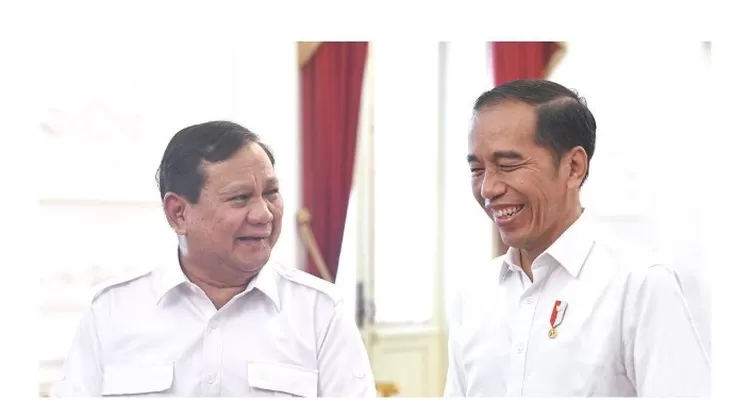 Prabowo bersama Jokowi