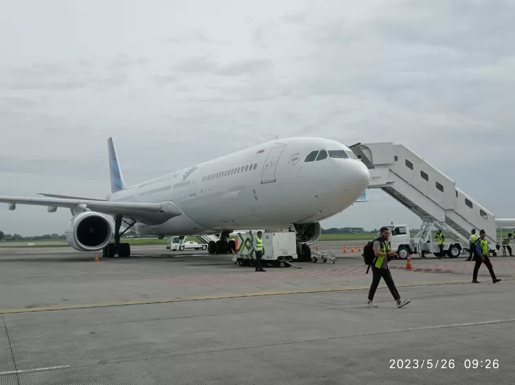 Bandara Kualanamu Internasional siap melayani kepulangan jamaah haji 2023 asal Debarkasi Medan Sumatera Utara. Realitasonline.id/ IW