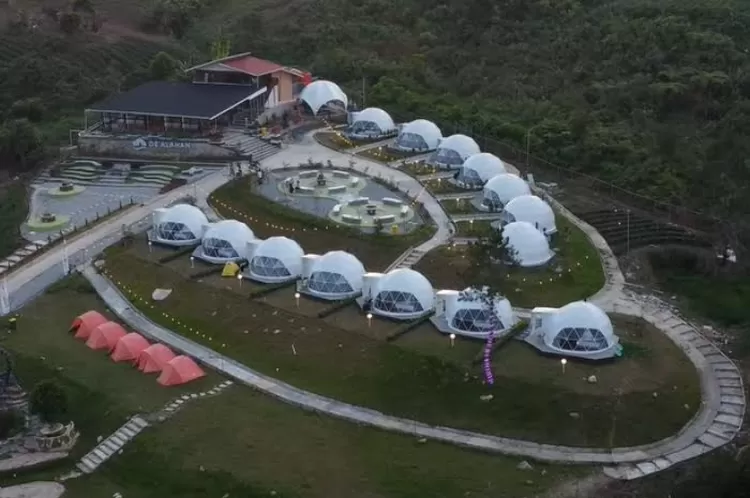 De Alahan Glamping Resort penginapan unik di Alahan panjang sumatera barat