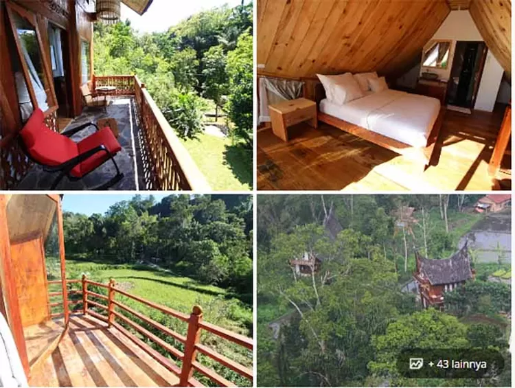 Villa Murah di Bukittinggi, Padi Ecolodge Nyaman Beristirahat dengan Suasana Pedesaan yang Alami
