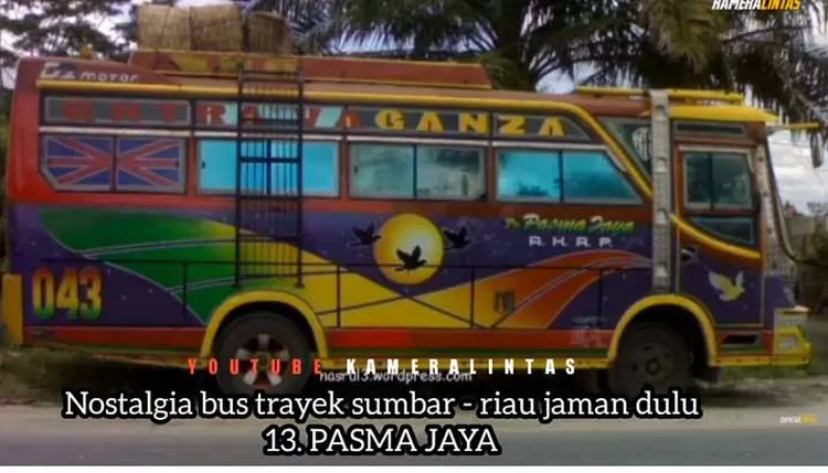 Deretan Foto Bus Jadul Legendaris Sumatera Barat Riau Bikin Anda Bernostalgia Zamannya