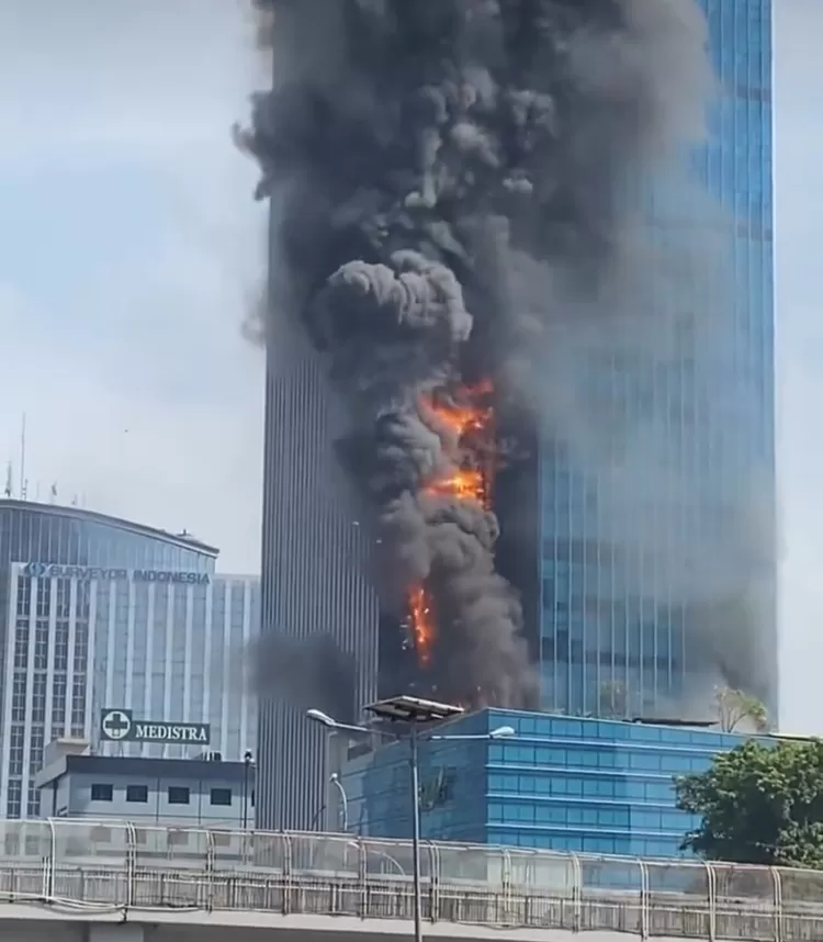 Kebakaran di Jakarta 