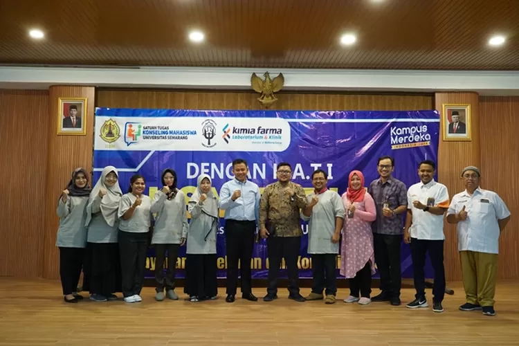Satgas Konseling dan Klinik USM Gandeng Kimia Farma Gelar Layanan Kesehatan Gratis