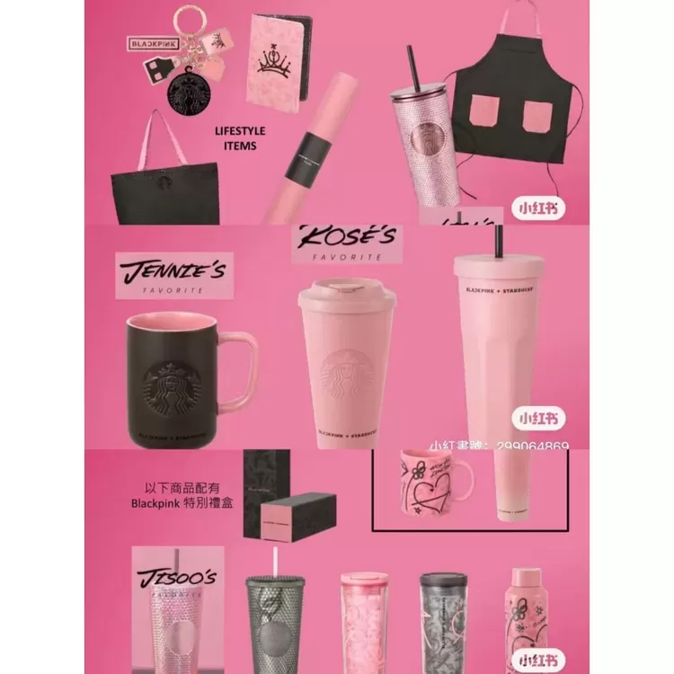 Kolaborasi Starbucks Korea dengan BLACKPINK