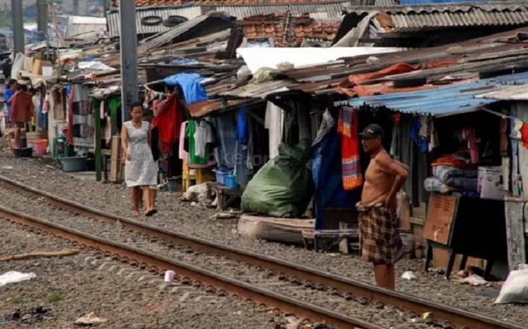 Ilustrasi daerah miskin di Lampung