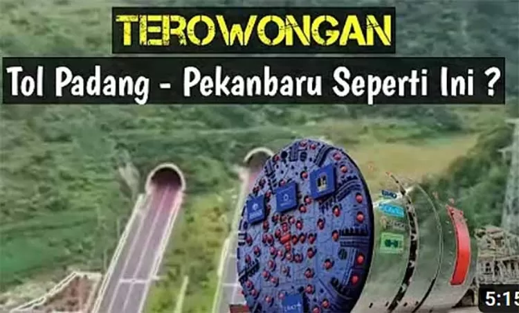 Proyek Gila! Mega Proyek Terowongan Tol Padang Pekanbaru Terpanjang di Indonesia Segera Dimulai