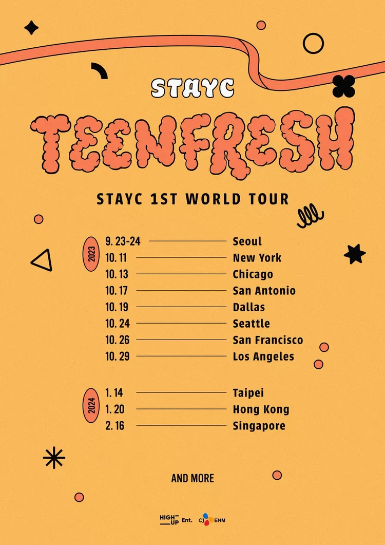 Jadwal konser STAYC world tour