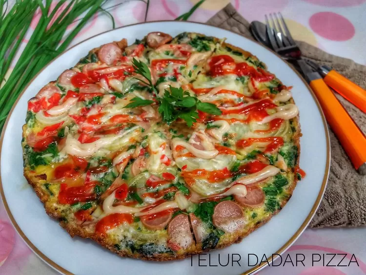 Resep Telur Dadar Pizza