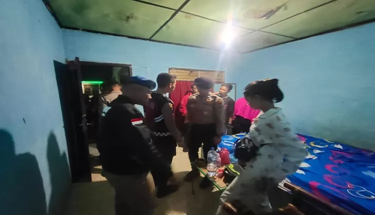 Tim Gabungan Razia Pekat di Taput saat menyisir salah satu hotal ditemukan tamu bukan warga setempat