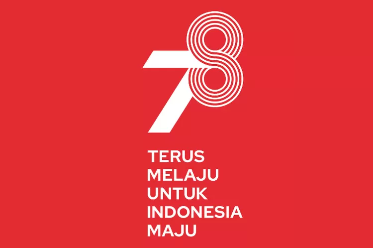 Logo HUT RI Ke-78.