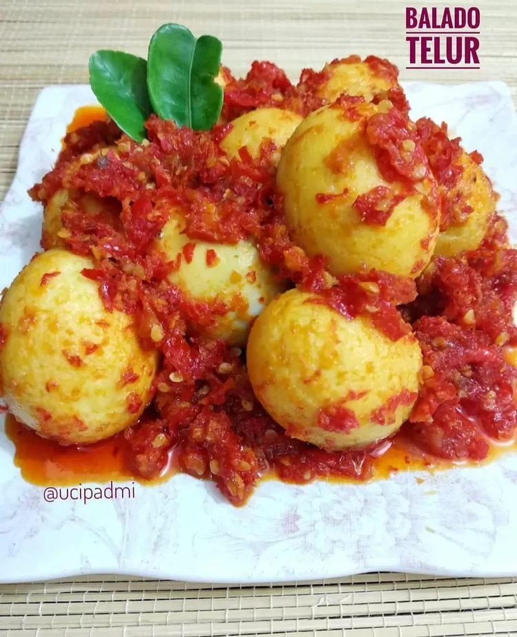 resep telur balado bumbu kasar