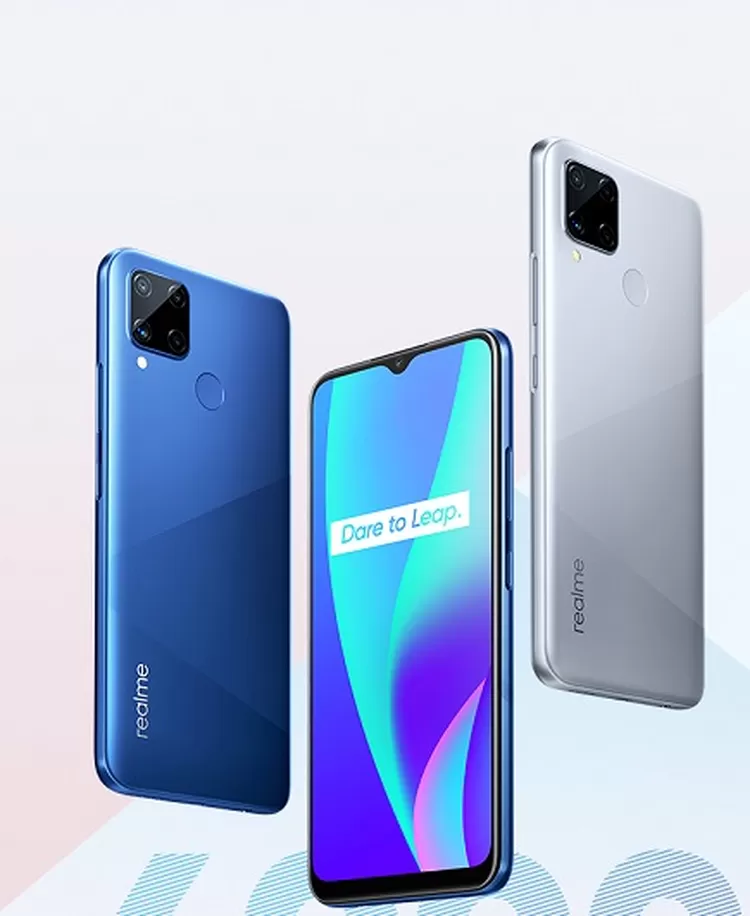 Realme C15 termasuk salah satu HP murah RAM gede terbaik di harga Rp 1 jutaan.